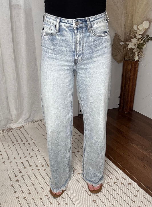 Kancan54: High Rise Wide Pants