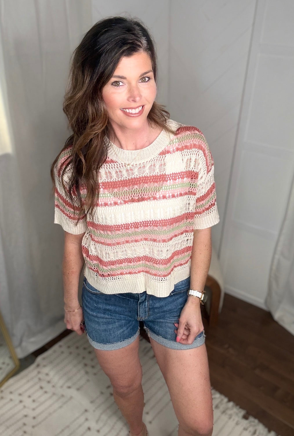 Desert Sunset Crochet Top