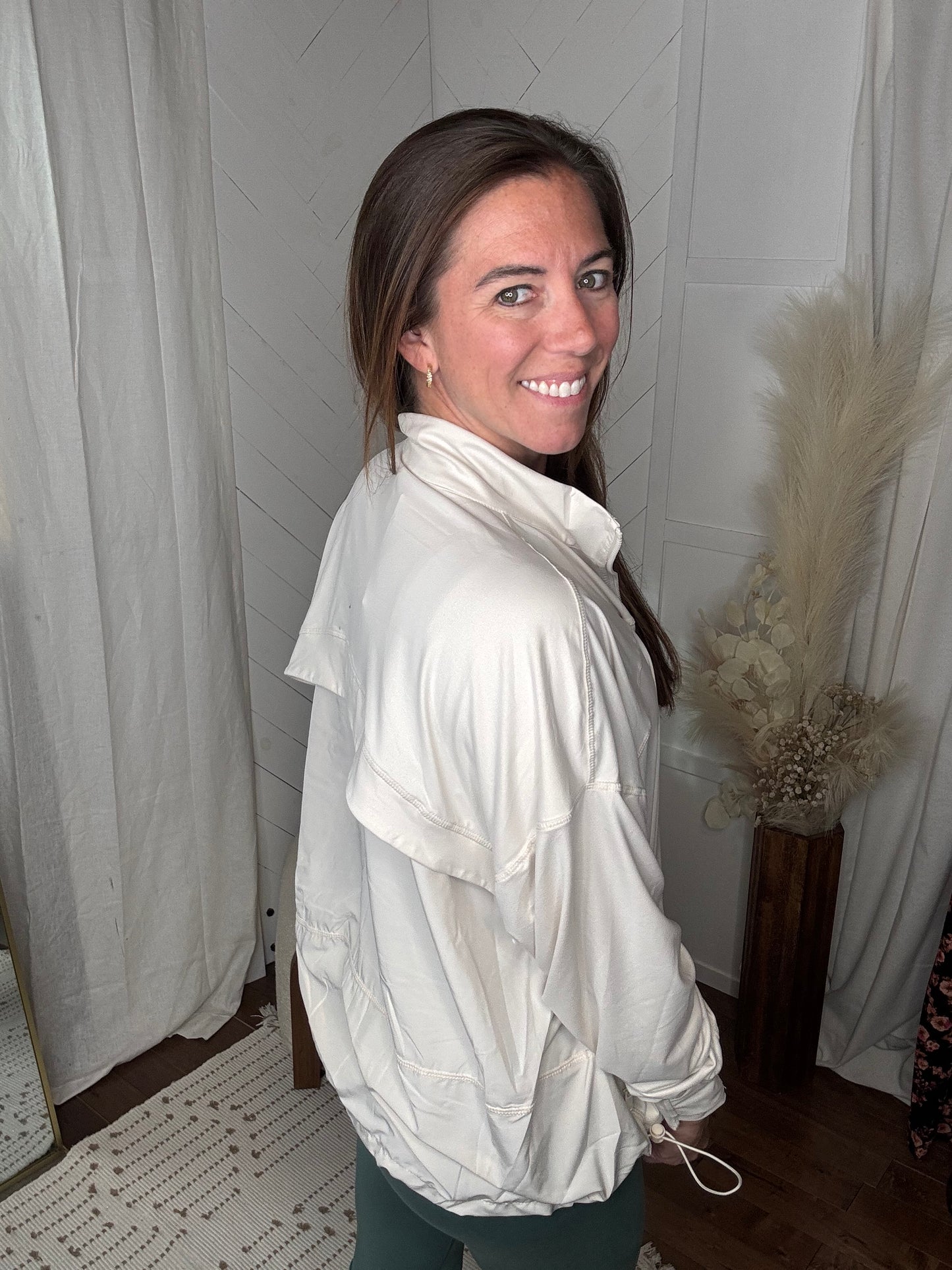 White Pearl Active Jacket