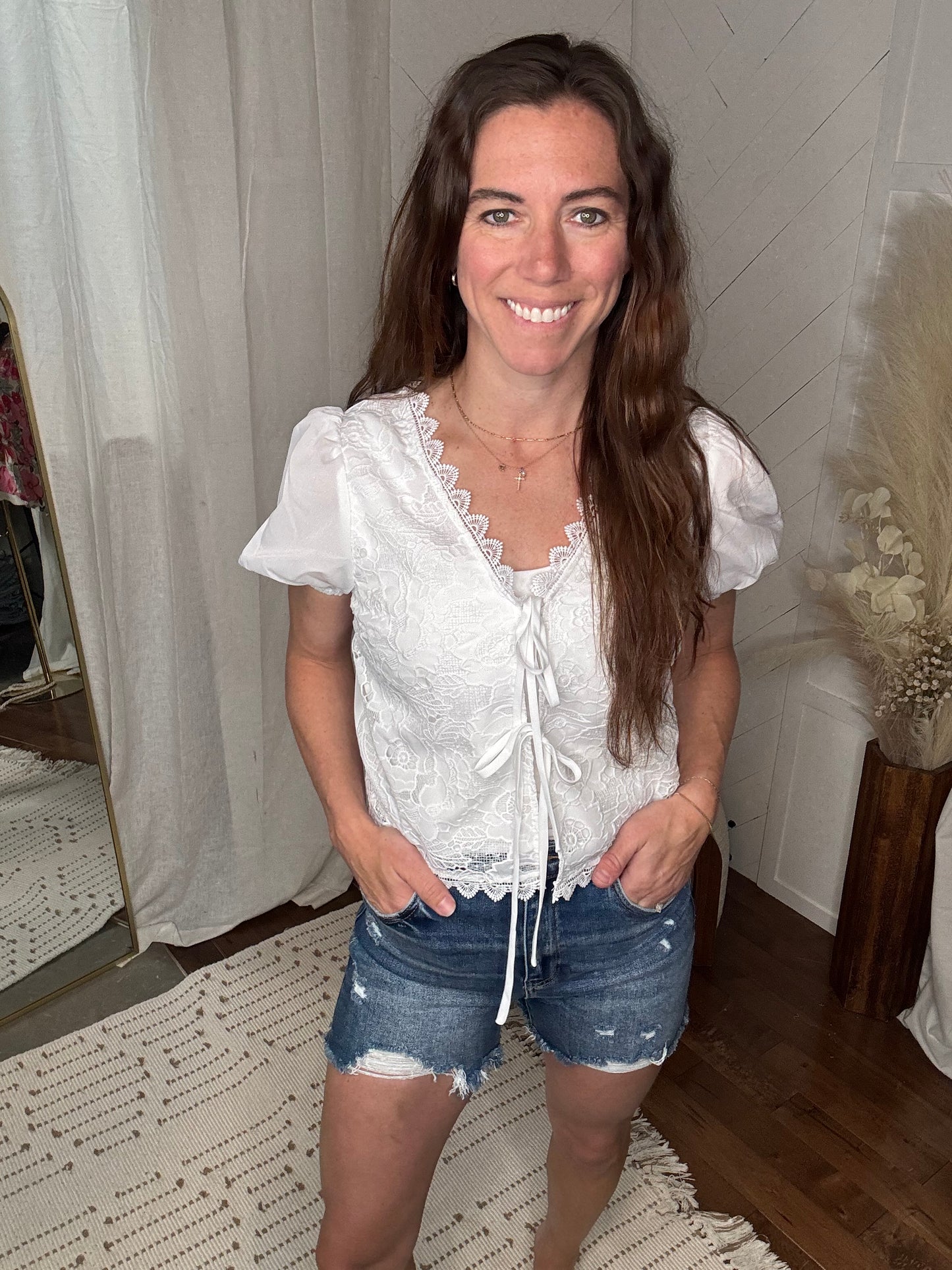 Floral Belle Lace Top