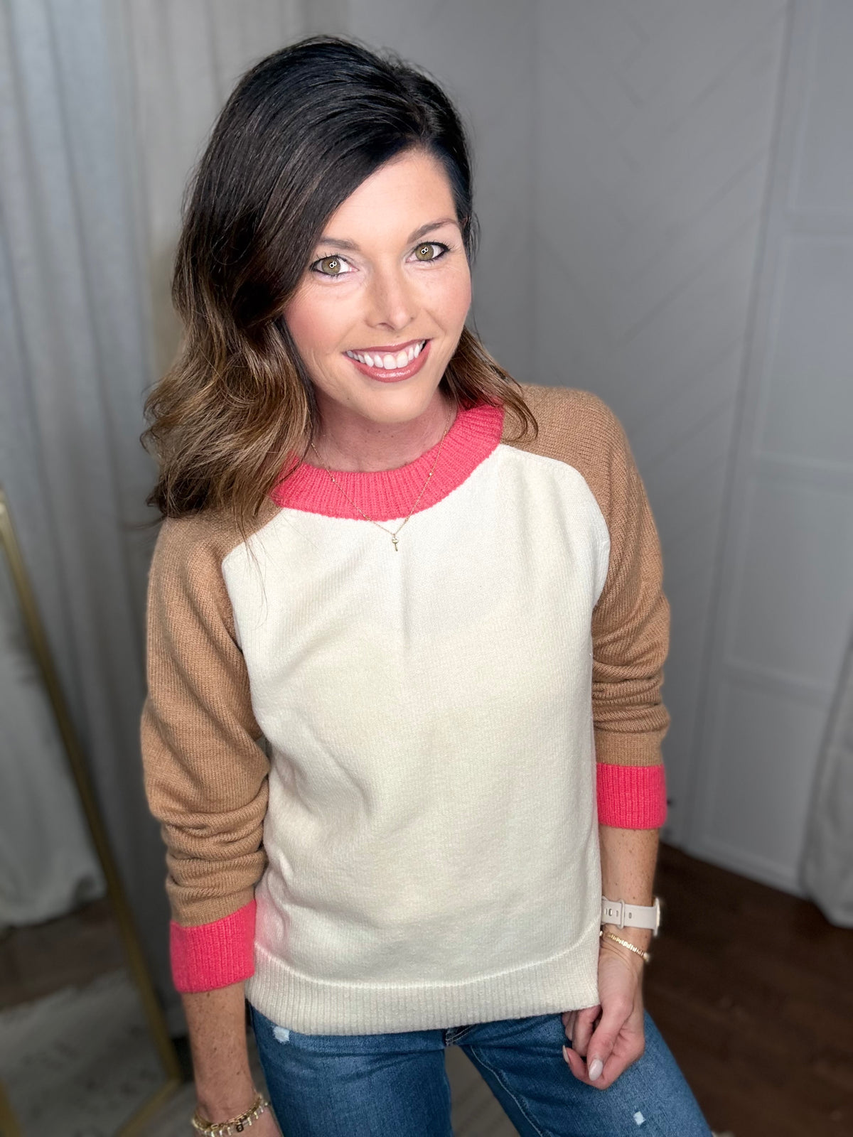 Weekend Latte Wool Sweater
