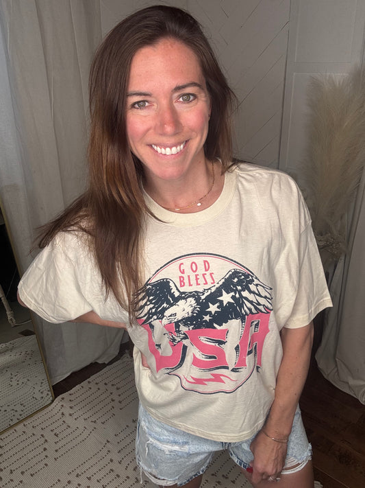 God Bless USA Tee