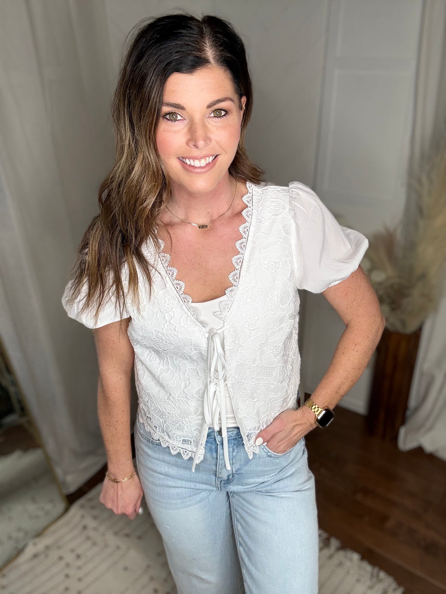 Floral Belle Lace Top