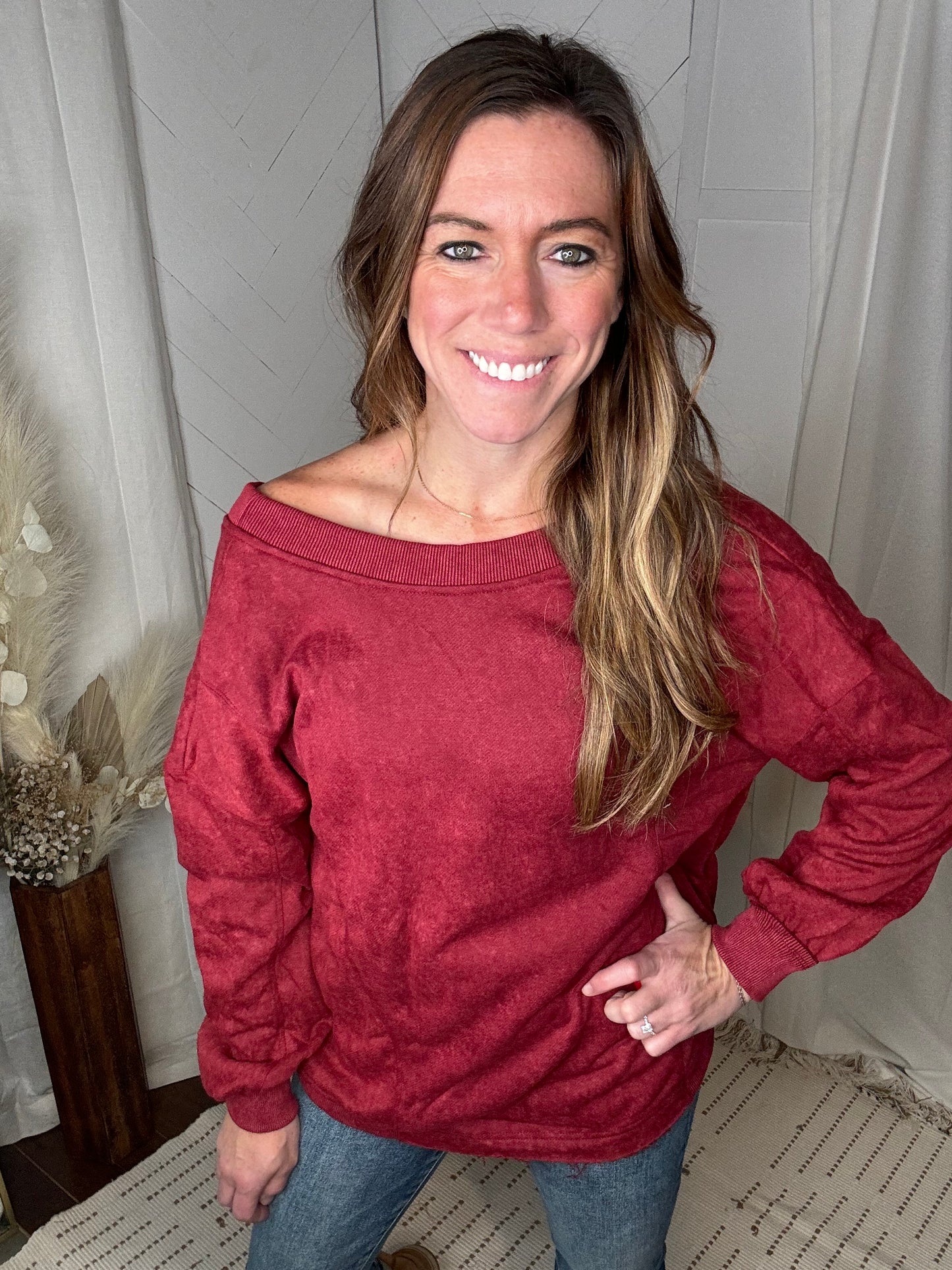 Ember Twist Pullover