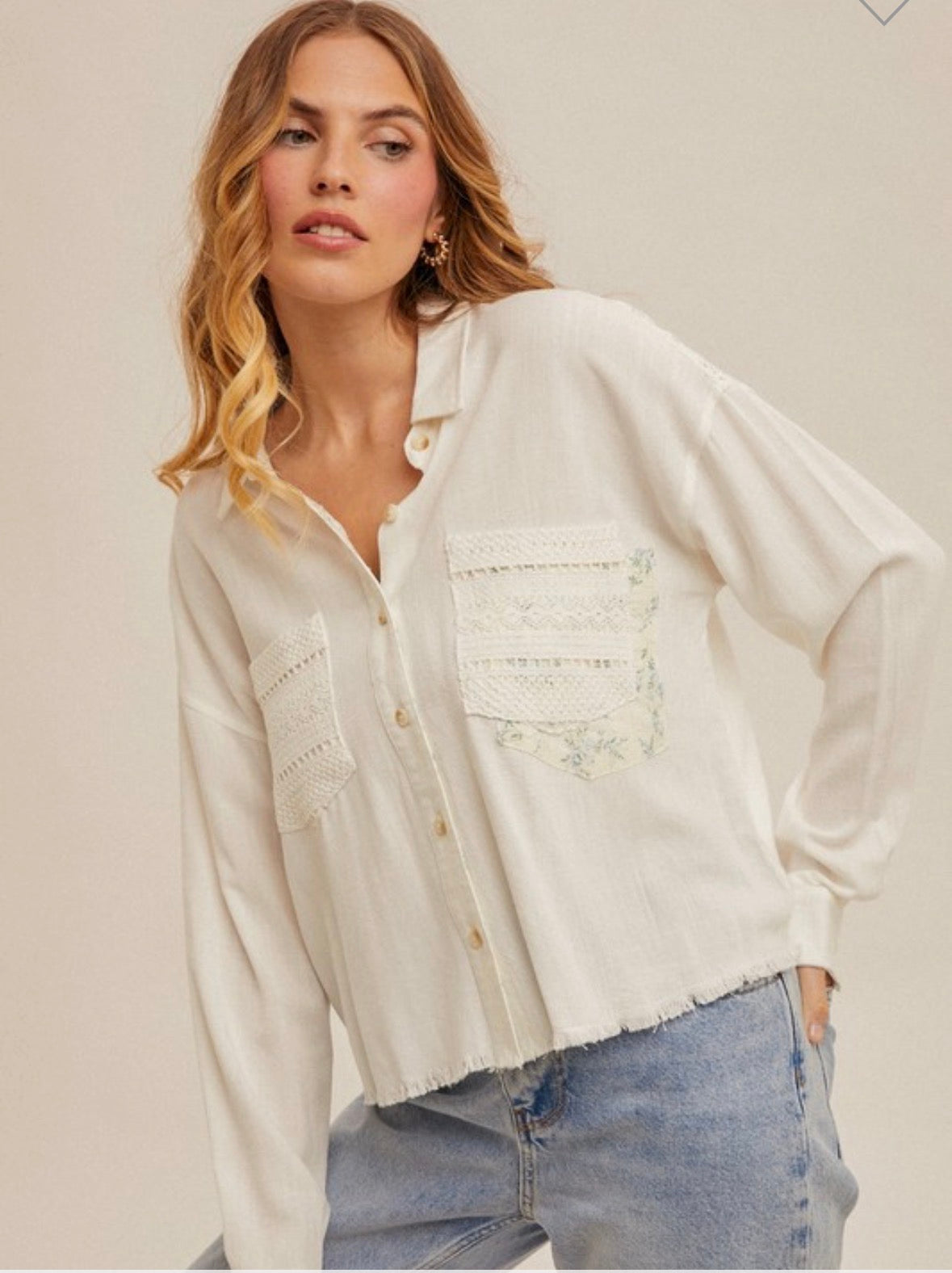 Wildflower Button Down