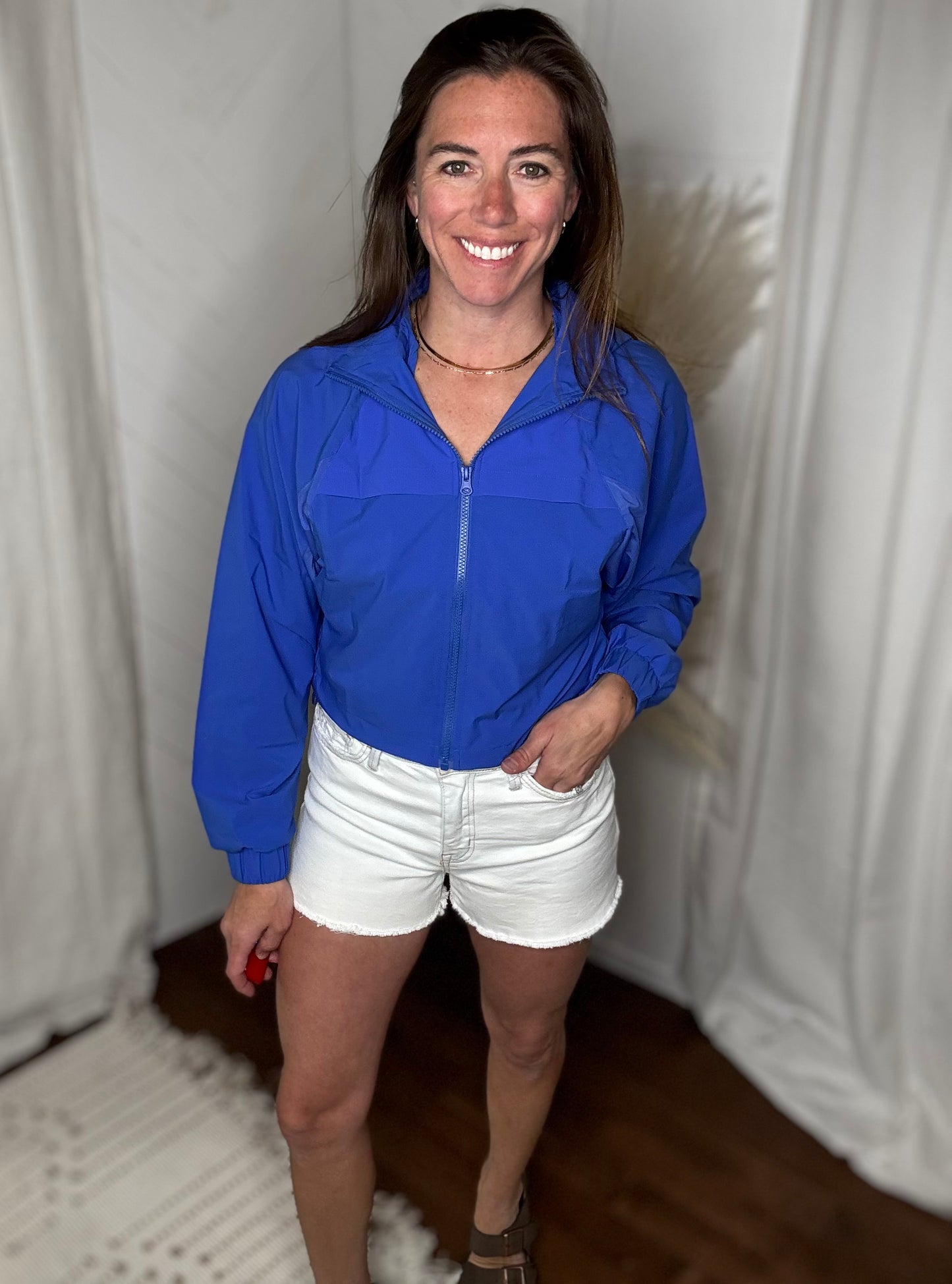 Royal Blue Active Jacket