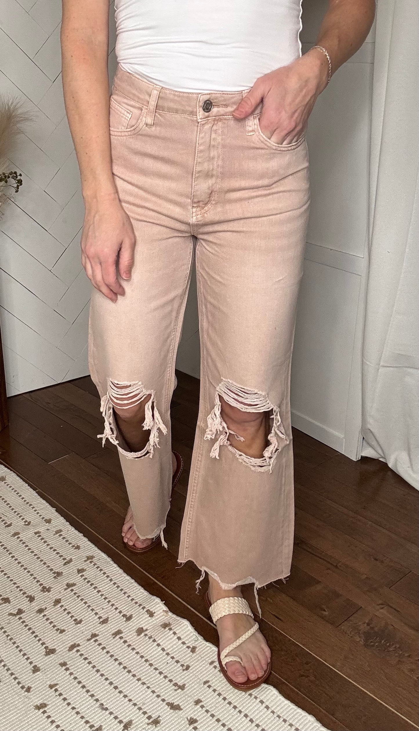 Vervet37: 90's Vintage Super High Rise Flare