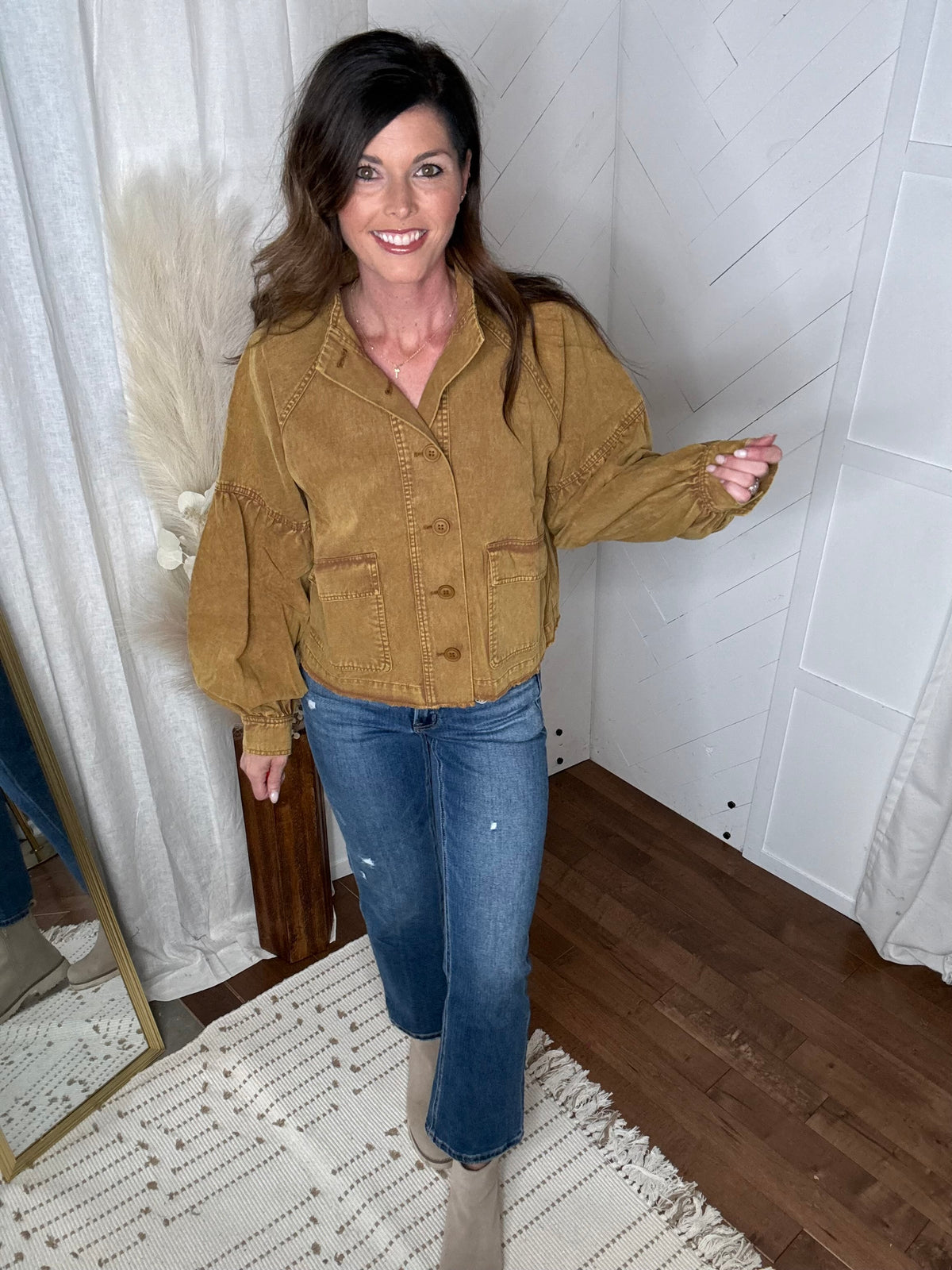 Ash Camel Western Jacket