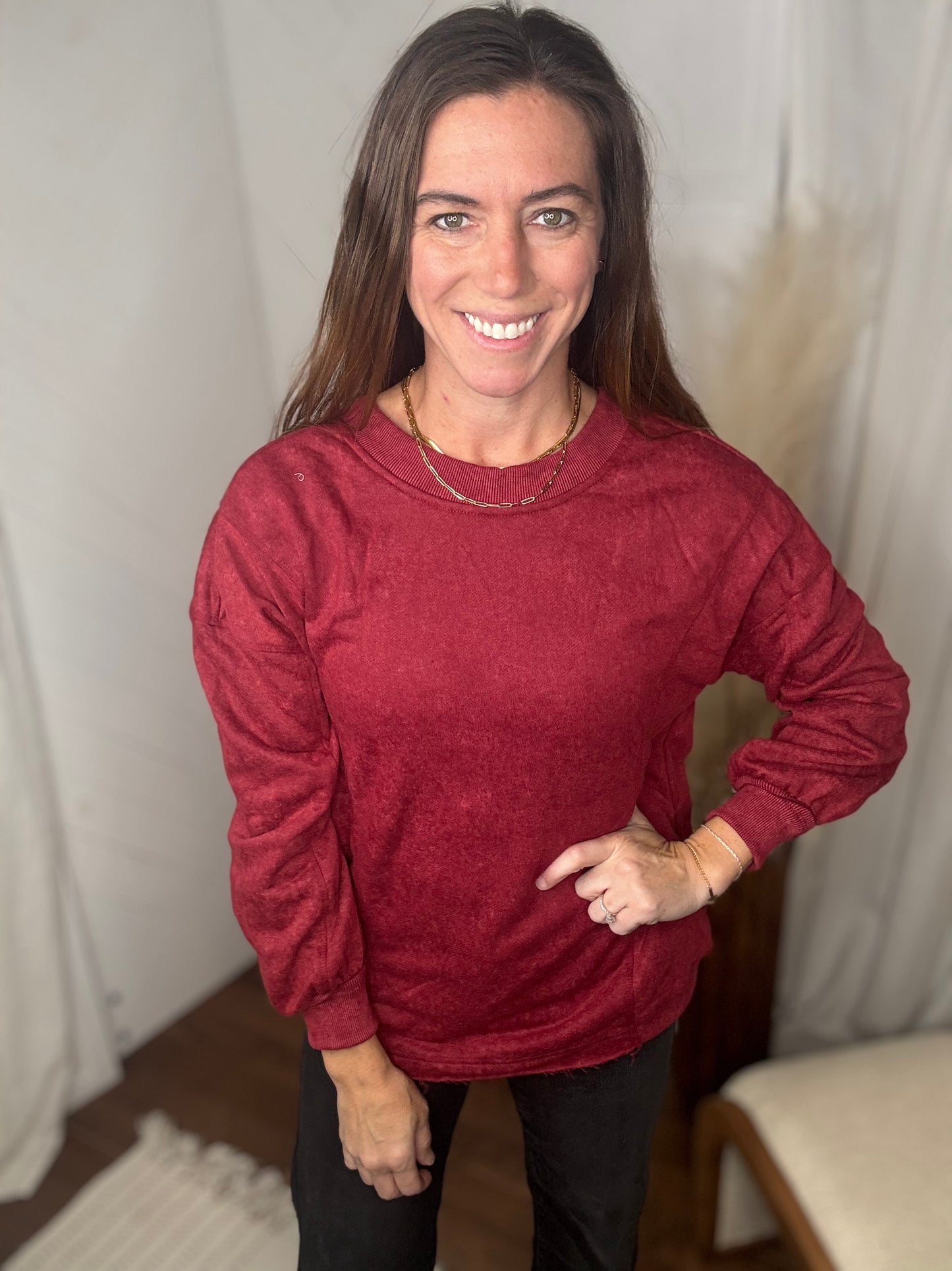 Ember Twist Pullover