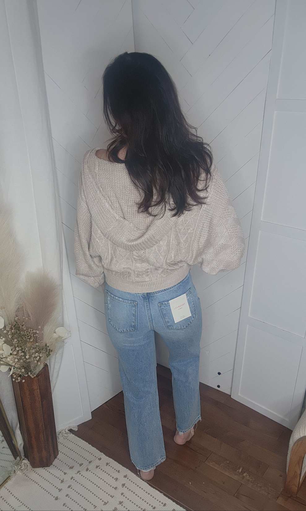 Loveret28: 90'S Super High Rise Ankle Wide Leg