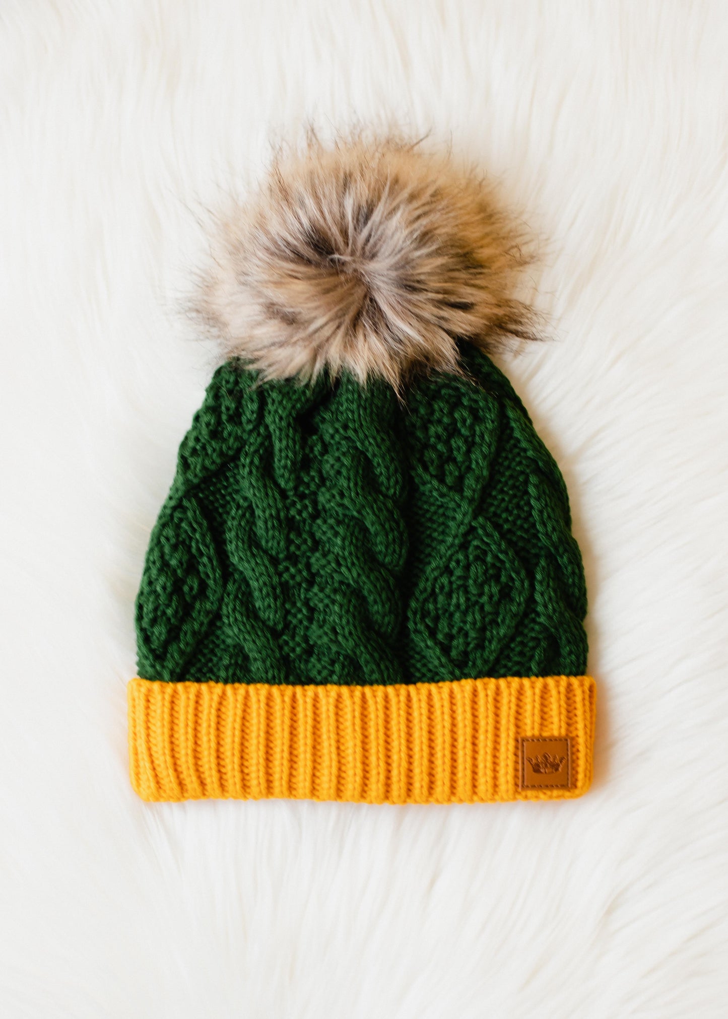 Knit Pom Hats