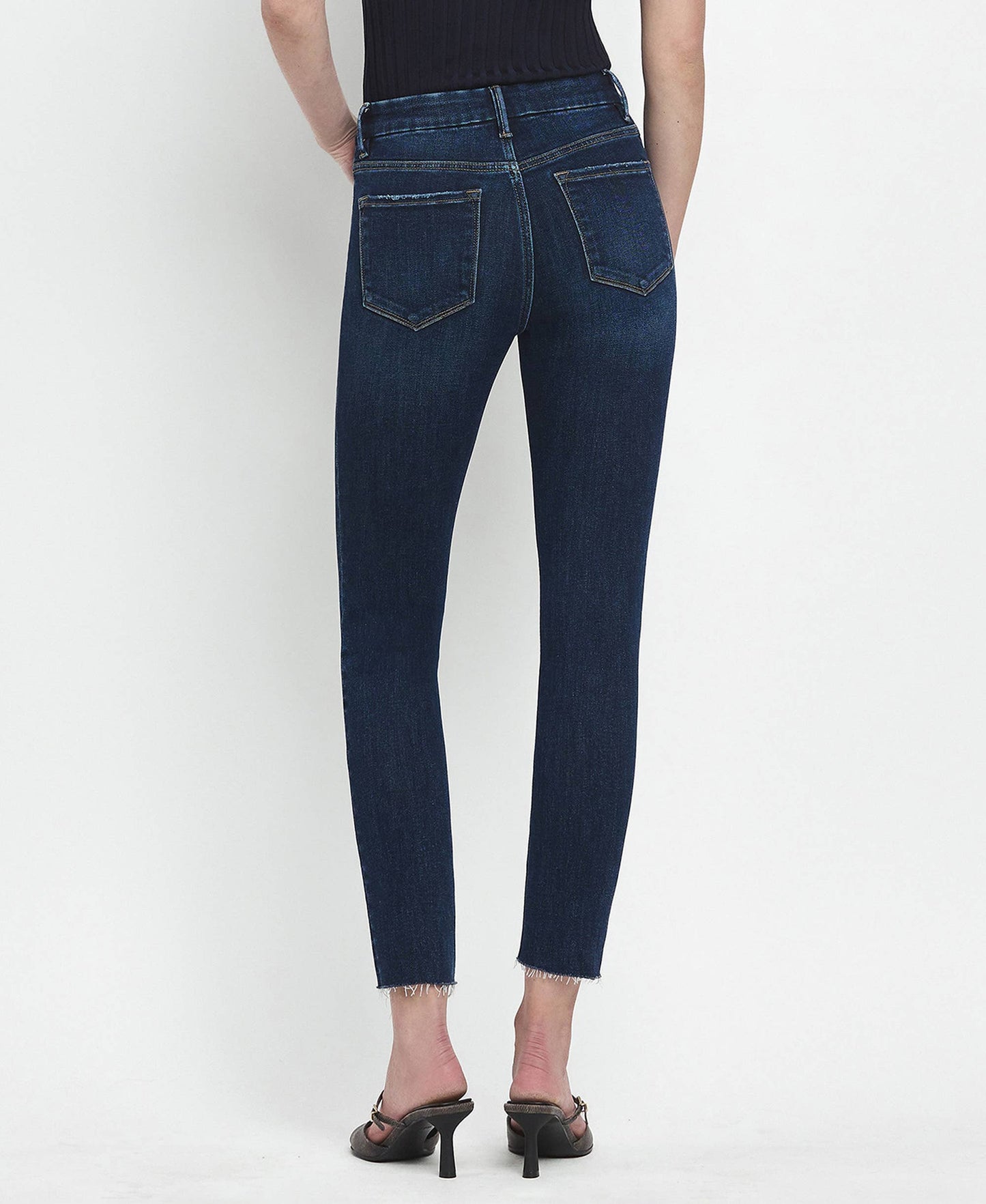 Loveret81: High Rise Crop Skinny