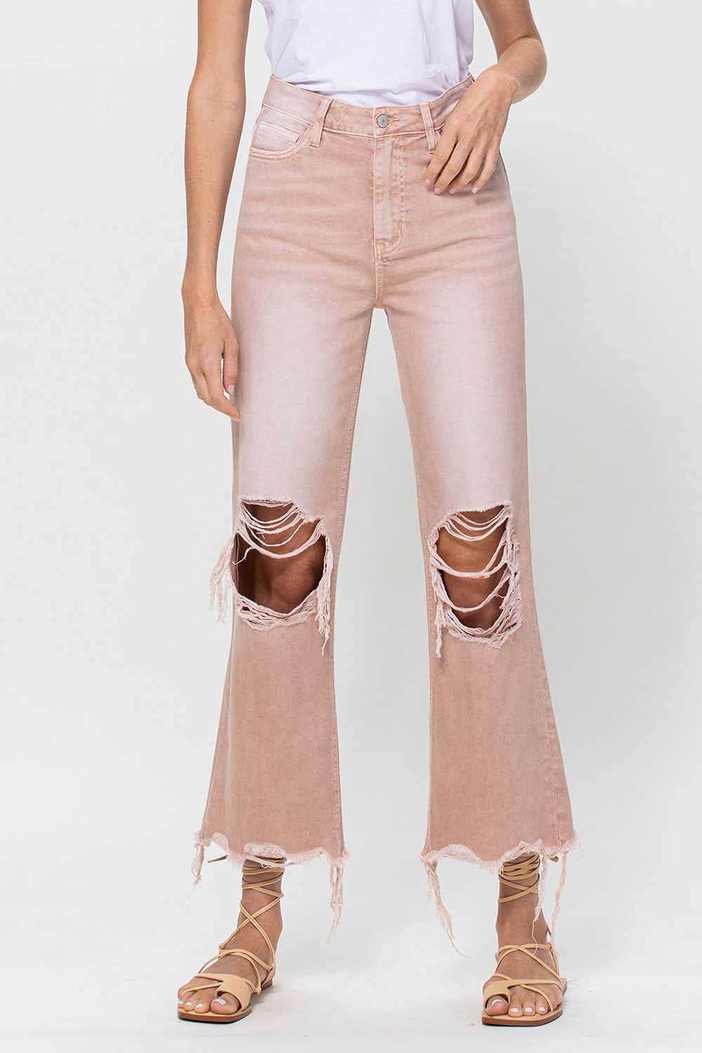 Vervet37: 90's Vintage Super High Rise Flare