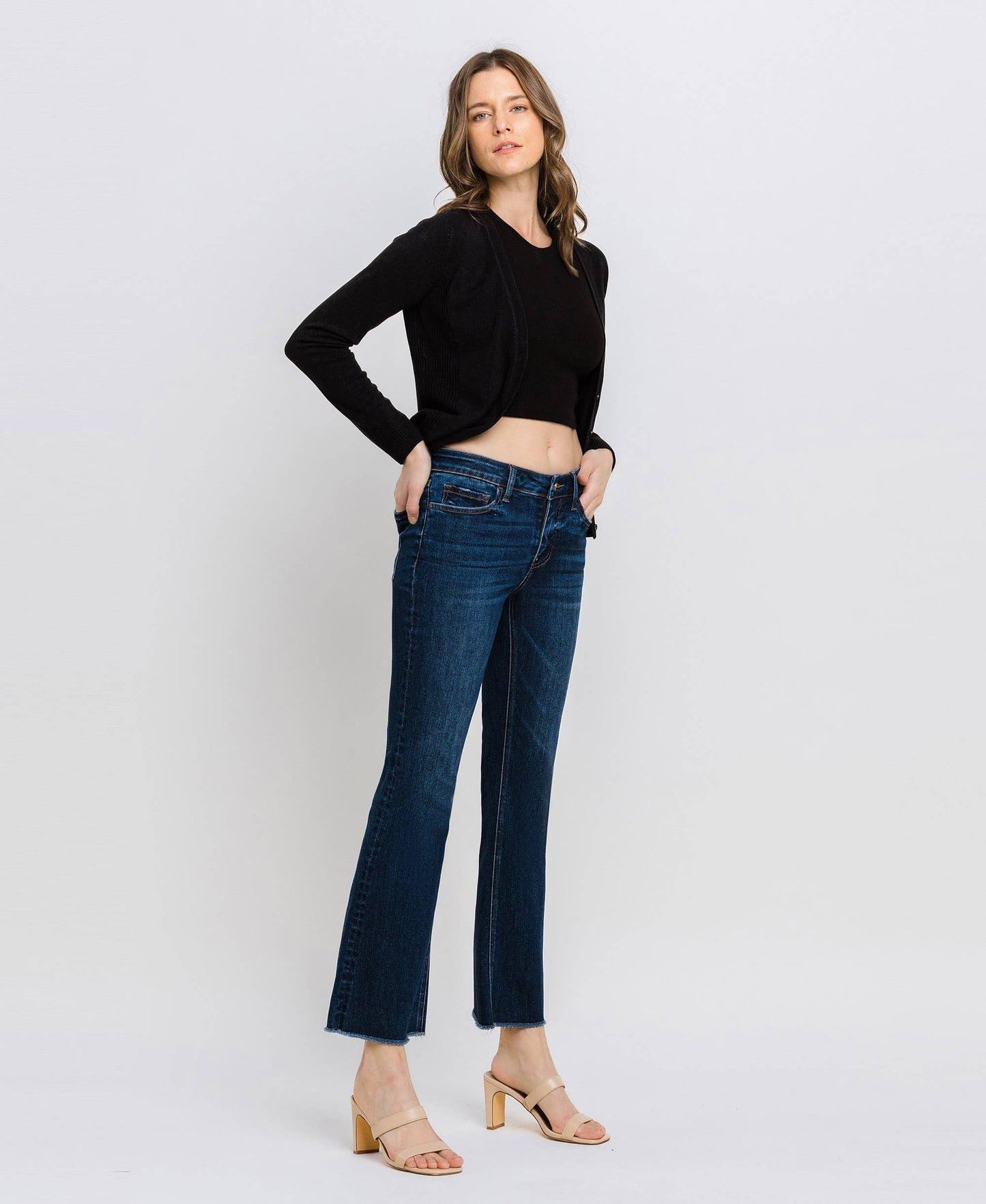 Loveret95: Mid Rise Kick Flare