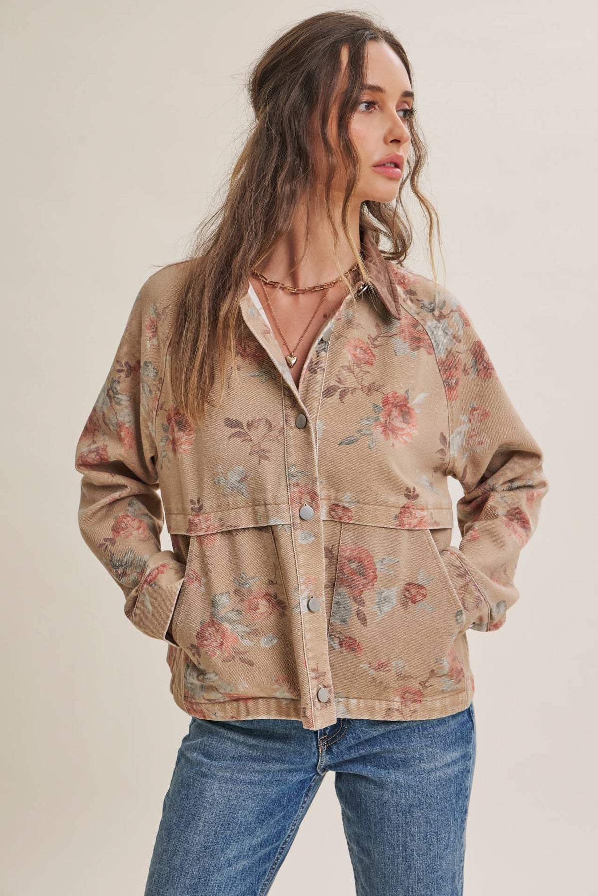 Wild Rose Vintage Jacket