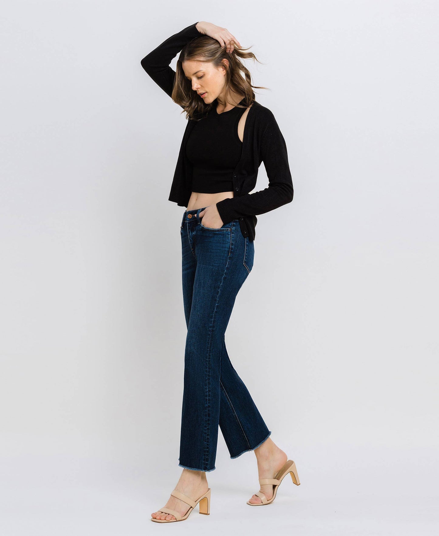 Loveret95: Mid Rise Kick Flare