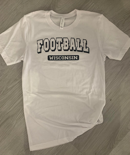 Wisconsin Football Tee