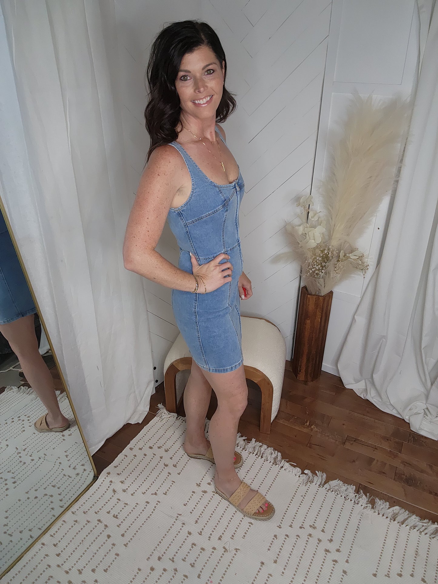 Bluebell Denim Mini Dress