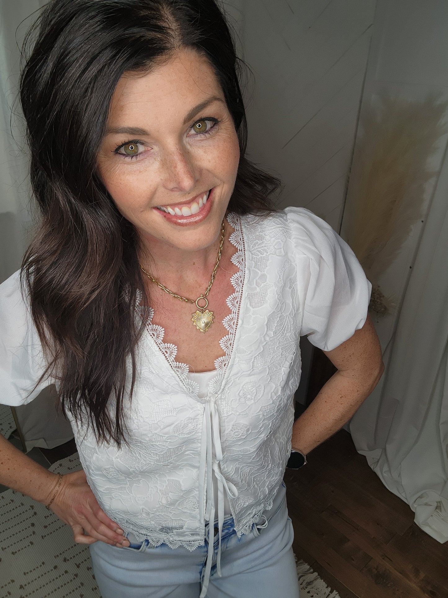 Floral Belle Lace Top
